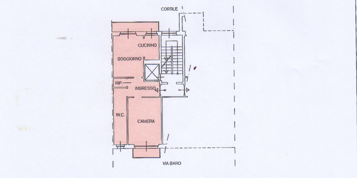 Planimetria appartamento tipo 2